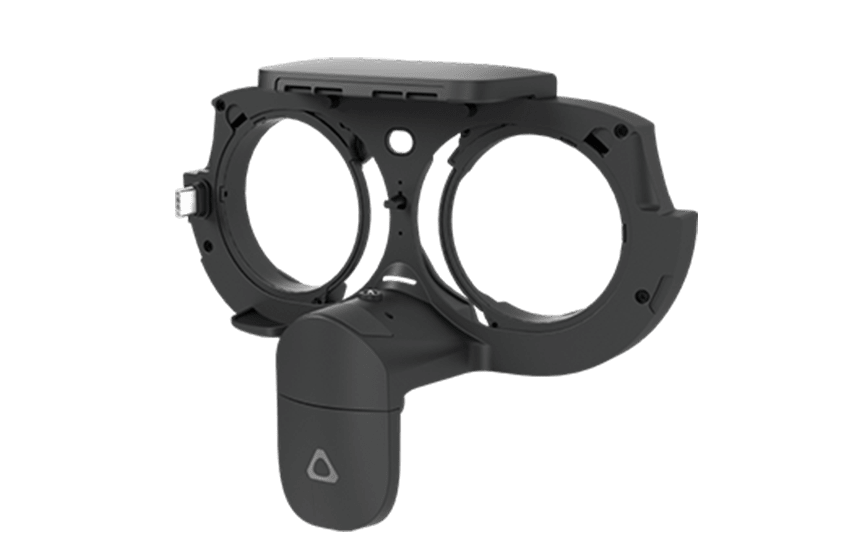 VIVE Full Face Tracker, the eye and facial tracking accessory for AIO VR from HTC VIVE.