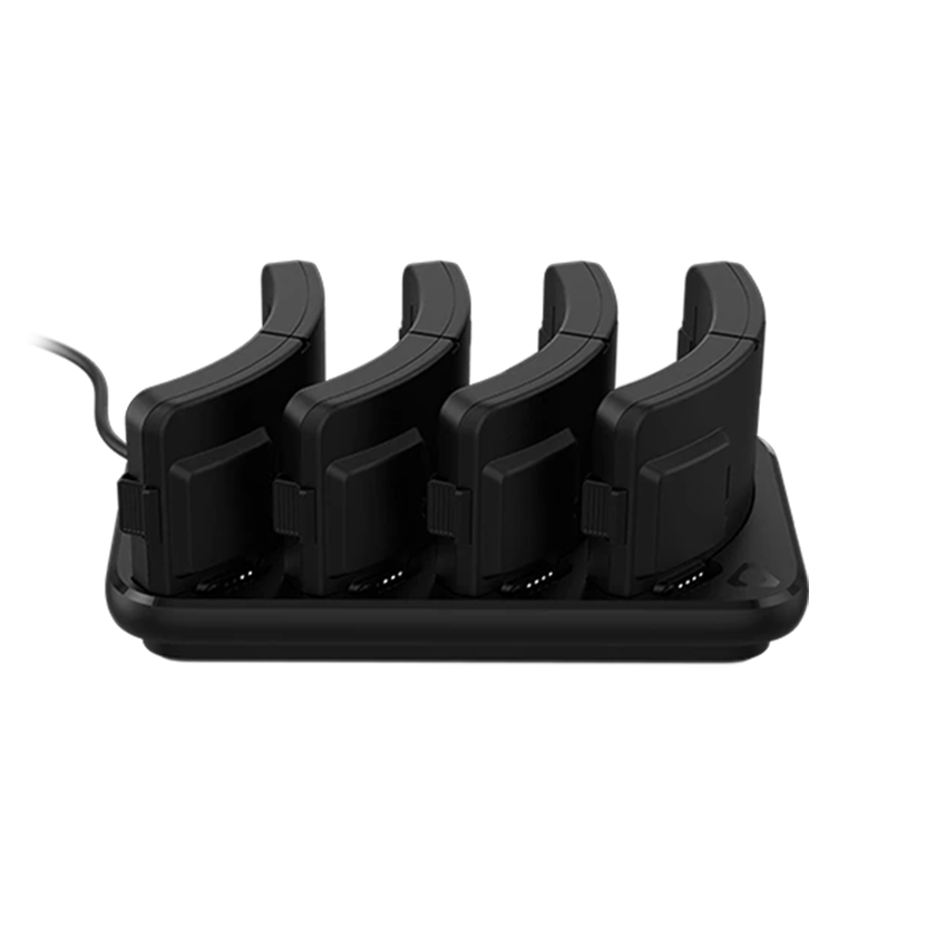 Multi Battery Charger for VIVE Focus Series, VR battery charging dock that holds Battery for VIVE Focus Series.